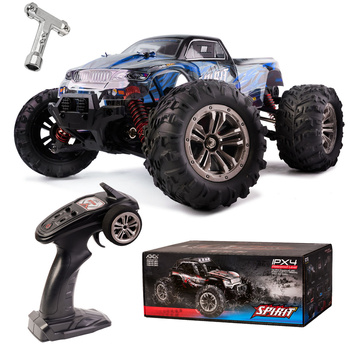 Samochód zdalnie sterowany Q901 Brushless 1/16 2,4GHz 52km/h (niebieski)