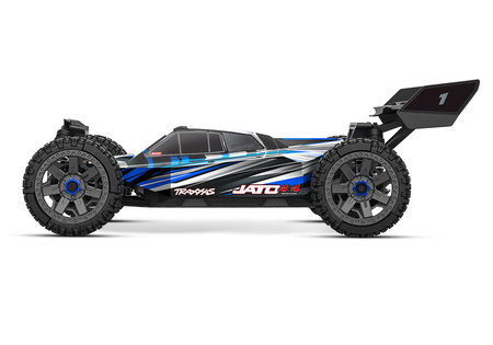 Traxxas Jato 4x4 BL-2S 1/8 Samochód Zdalnie Sterowany Niebieski | 90154-4-BLUE