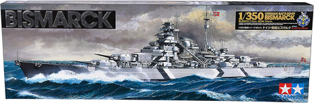 Bismarck German Battleship Kit 1:350 | 78013 TAMIYA