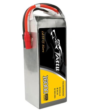 Akumulator LiPo 16000mAh 22,2V 30C 6S1P AS150+XT150 | TAA16K6S30ASX TATTU