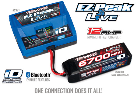 Ładowarka EZ-Peak Live 220V 12A NiMH / LiPo iD Bluetooth | 2971 TRAXXAS
