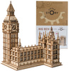 Little Story Drewniane Puzzle Model 3D Big Ben 17x14,5x23,7cm | E010