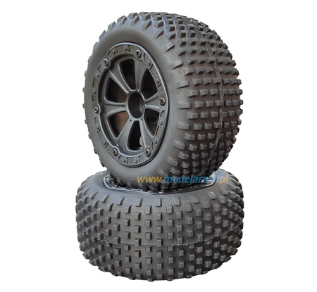Koła 1:10 - Desert Racer 711T (2szt.) - 709002 BSD