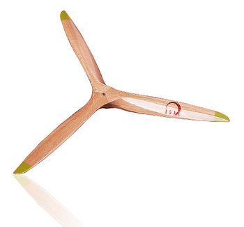 Śmigło 14x6 trzyłopatowe drewniane - Xoar