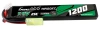 Akumulator LiPo 1200mAh 7,4V 25C 2S1P Mini Tamiya Airsoft Gun | GEA12002S25T GENS ACE