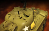 Czołg Zdalnie Sterowany U.S. Medium Tank M4A3 Sherman 1:16 RTR 2,4Ghz Model RC | 3898-1B HENG LONG