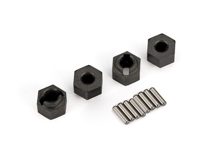 Komplet nakrętek HEX 7mm z trzpieniami TRX-4M | Traxxas 9750