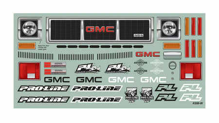 Karoseria 1:10 1973 GMC Sierra 3500 Clear Body (przezroczysta) | PRO359000 PRO-LINE