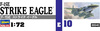 F-15E Strike Eagle (U.S. Air Force Fighter / Attacker) 1:72 | E10-00540 HASEGAWA