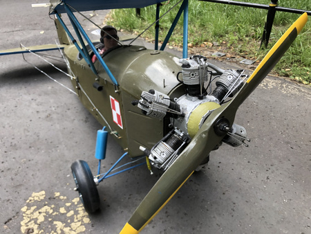 CSS-13 dwupłatowy model spalinowy (2850mm)