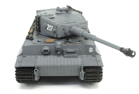 German Tiger 1 Mid Std RTR 2,4Ghz 1/24 Czołg Zdalnie Sterowany IR Dźwięk Taigen Szary | 3841-11-M HENG LONG