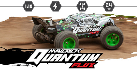 Maverick Quantum XT Flux 80A Stadium Truck 4WD 1/10 (srebrny) | 150208 HPI