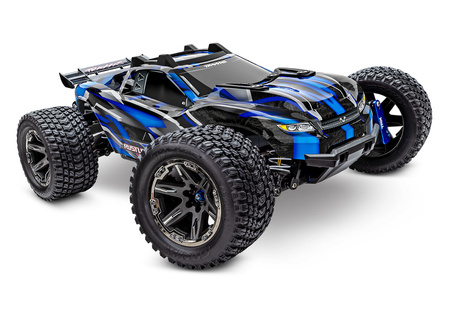 Traxxas Rustler 4X4 VXL Ultimate 1:10 4WD Niebieski Samochód Zdalnie Sterowany Model RC | 67097-4-BLUE