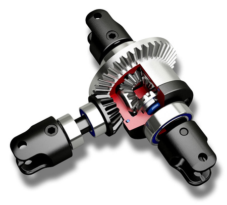 TRAXXAS E-REVO 1/16 Czerwono-niebieski | 71054-8-RBLU
