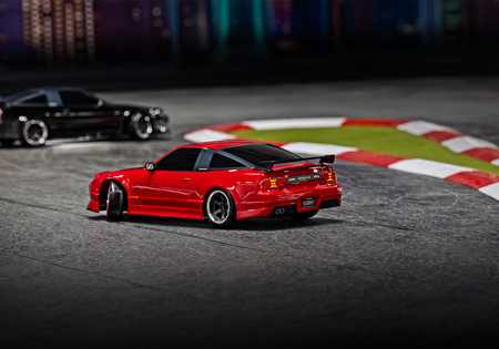 Traxxas 4-Tec Drift Nissan 240SX RWD 1:10 Czarny Samochód Zdalnie Sterowany Model RC | 105247-4-BLK
