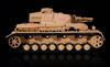 Czołg Zdalnie Sterowany German Panzerkampfwagen DAK Pz Kpfw IV Ausf. F-1 1:16 RTR 2,4Ghz Model RC | 3858-1B HENG LONG