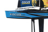 Focus V3 RTR Żaglówka Zdalnie Sterowana Model RC Czerwona Wysokość 2046mm Długość 995mm | 4ST308812V3R JOYSWAY