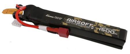 Akumulator LiPo 1500mAh 11,1V 25C 3S1P Dean-T Nunchuck 2X Airsoft Gun | GEA15003S25D2 GENS ACE