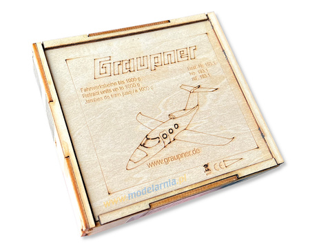 Podwozie kołowe chowane (do 1000g) | GR193.1 GRAUPNER
