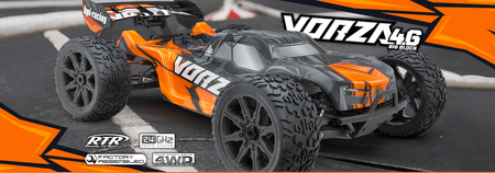 VORZA NITRO TRUGGY 4WD 1/8 (pomarańczowy) | 160180 HPI