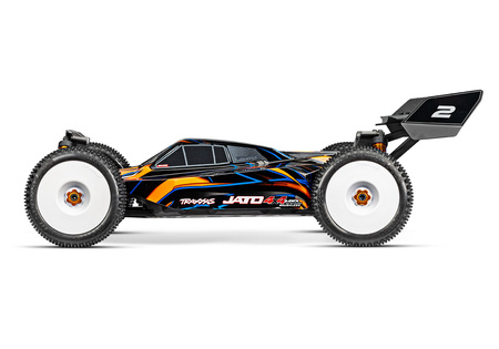 Traxxas Jato 4x4 VXL-4S 1/8 Brushless Pomarańczowy Samochód Zdalnie Sterowany Model RC | 90386-4