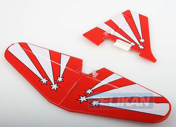 Stateczniki do modelu BELLANCA DECATHLON 480 - Pelikan