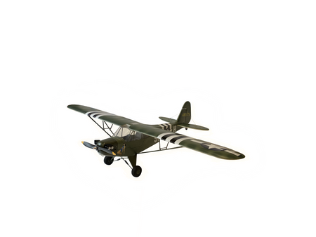 Piper J3 Military 1400mm PNP (ARF) - Air Fly