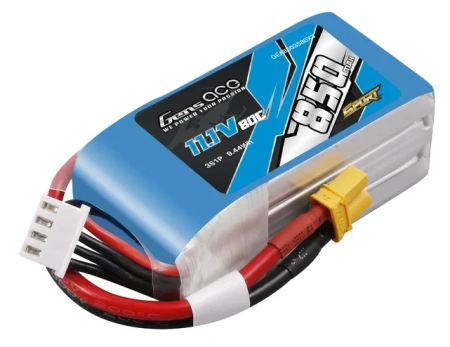 Akumulator LiPo 850mAh 11,1V 80C 3S1P XT30 Sport | GEA8503S80X3 GENS ACE