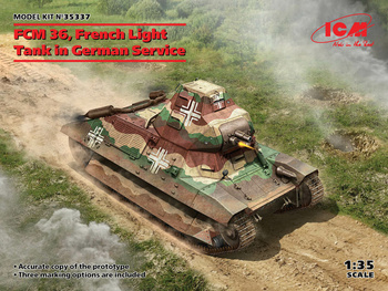 FCM 36 French Light Tank in German Service | ICM 35337