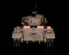Czołg Zdalnie Sterowany U.S. Medium Tank M26 Pershing 1:16 RTR 2,4Ghz Model RC | 3838-1U HENG LONG