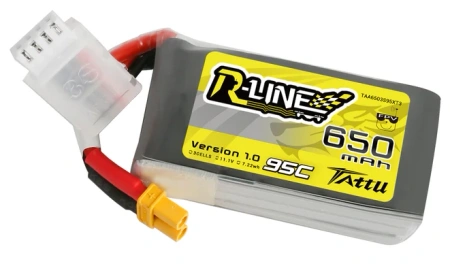 Akumulator LiPo 650mAh 11,1V 95C 3S1P XT30 R-Line Version 1.0 | TAA6503S95XT3 TATTU