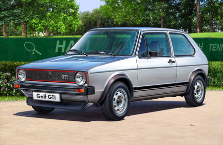 Volkswagen Golf 1 GTI (model set) 1:24 | 67072 REVELL