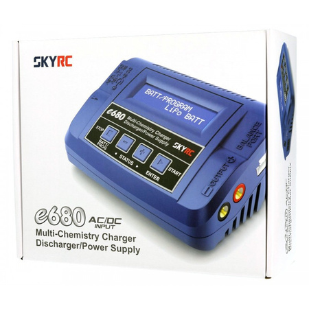 Ładowarka uniwersalna (80W/8A) | e680 SKYRC