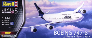 Boeing 747-8I 'Lufthansa' New Livery | Revell 03891
