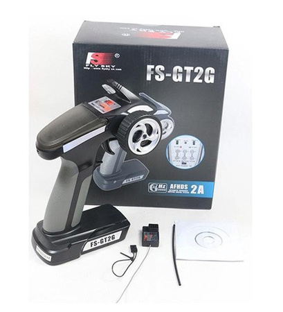 Nadajnik FlySky GT2G + odbiornik FS-A3