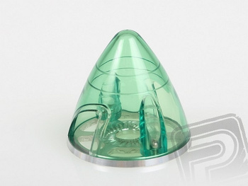 Kołpak EP przezroczysty 38 mm (ZIELONY)