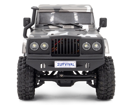 Hobbytech CRX18 Crawler 4WD 1/18 Szary Samochód Zdalnie Sterowany Model RC | 1.CRX18-GR