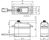 Serwo SC-1257TG - Savox