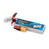 Gens Ace 900mAh 14.8V 80C 4S1P Lipo Battery Pack with XT60 plug