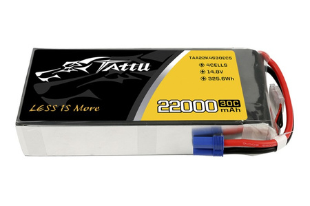 Pakiet LiPo 22000mAh 14,8V 4S 30C | GENS ACE & TATTU
