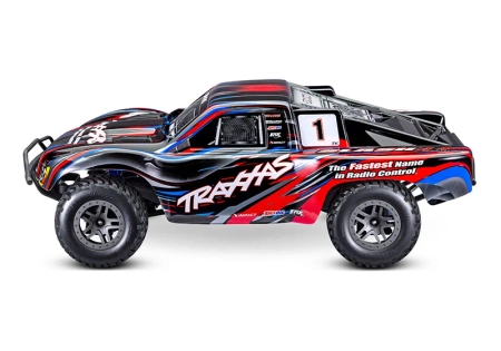 NOWY !  SLASH VXL 1:10 - bezszczotkowy BL-2s czerwony -  68154-4R TRAXXAS