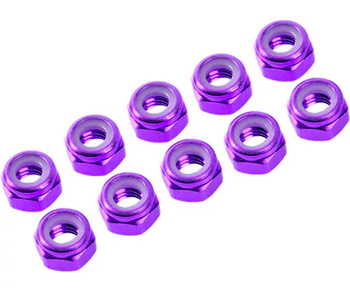 Nakrętki samokontrujące M4 (10szt.) | UR1512-P ULTIMATE RACING