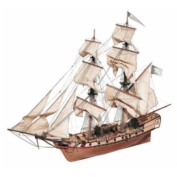Drewniany model statku pirackiego Bryg Corsair 1:80 | 13600 OCCRE