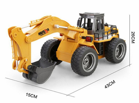 Koparka 6CH (1:18 2,4GHz) | 1530 H-TOYS