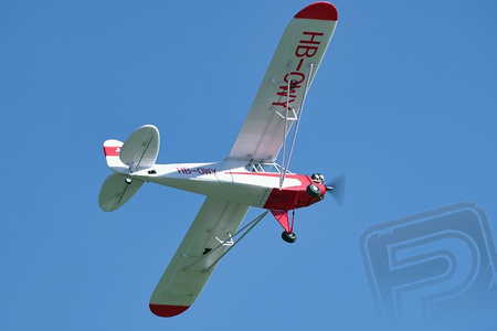 PIPER J3 Cub V3 1400mm ARF - FMS