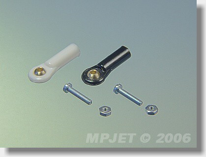 Snap kulowy typu V1, średnica 4mm, M2/1,6 (2szt.) | 2400 Mp Jet