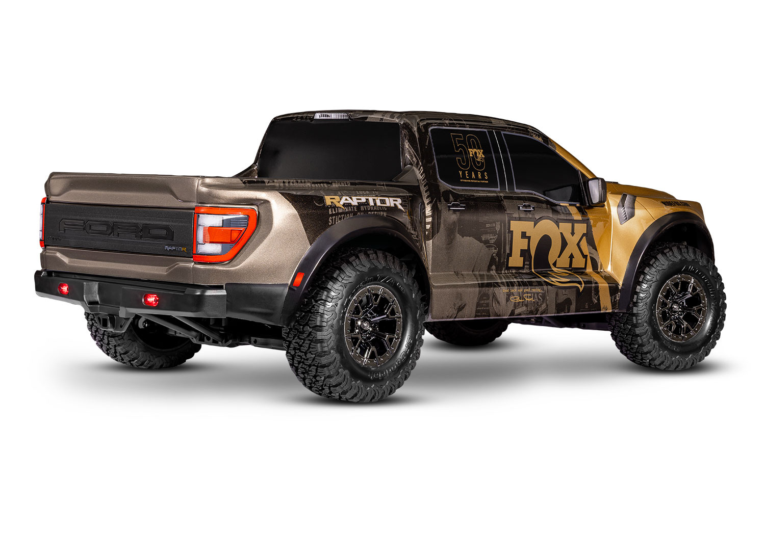 Traxxas Ford Raptor R 4X4 Ultimate 4S 1:10 4WD Złoty Samochód Zdalnie Sterowany Model RC | 101177-4-FOXSE pol_pl_Traxxas-Ford-Raptor-R-4X4-Ultimate-4S-1-10-4WD-Zloty-Samochod-Zdalnie-Sterowany-Model-RC-101177-4-FOXSE-1016510_2