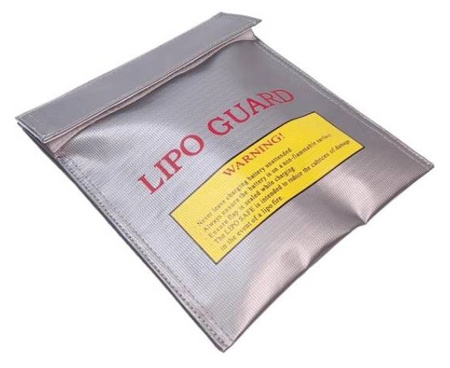 Pokrowiec Na Akumulatory Lipo Guard Safety Bag 180x230mm Bezpieczna Torba Etui | 3657