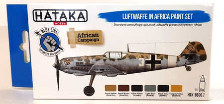 Zestaw farb akrylowych (LUFTWAFFE IN AFRICA) | HTK-BS06.2 HATAKA