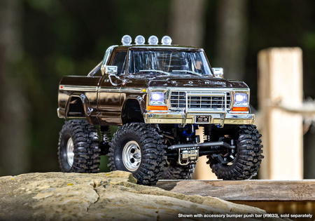 Traxxas TRX-4M Ford F-150 High Trail Edition 1:18 Crawler 4X4 Brązowy Samochód Zdalnie Sterowany Model RC | 97044-1-BRWN